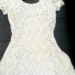 Rue 21 Off White Lace Dress